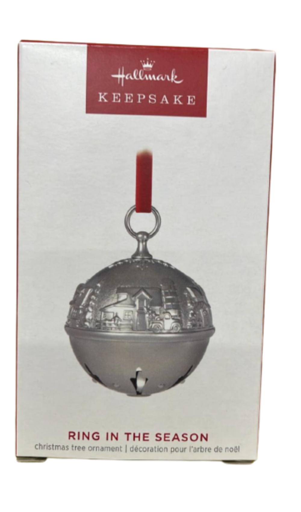 Hallmark 2023 Keepsake Ring in the Season Metal Bell Christmas Ornament New Box