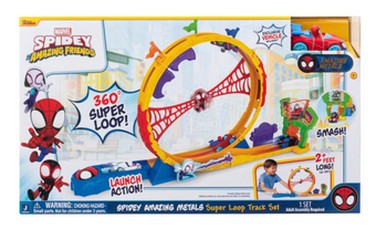 Disney Spidey & His Amazing Friends Metals Track Set Toy New With Box