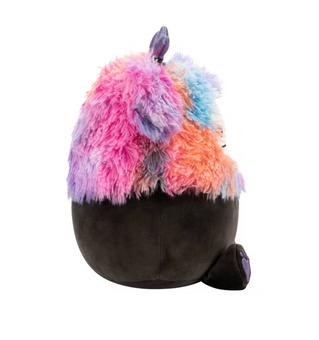 Squishmallows Valentine 12" Frumpy Girly Goth Black Bigfoot Plush New with Tag