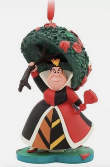 Disney Parks Queen Of Hearts Sketchbook Christmas Ornament New With Tag