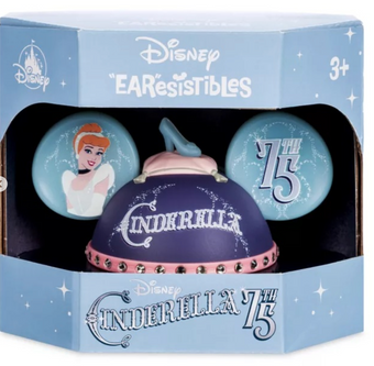 Disney Parks Cinderella 75th EAResistibles Ear Collectible New With Tag