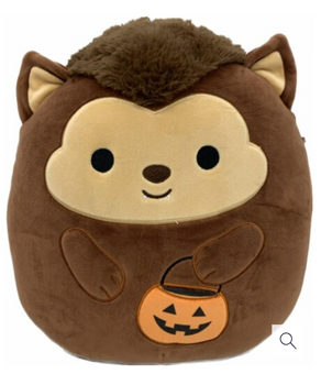 Squishmallows 12" Werewolf with Pumpkin Pail Halloween Plush Toy New w Tag
