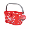 Target Red Toy Shopping Basket with Bullseye Dog Foldable Bag New with Tag