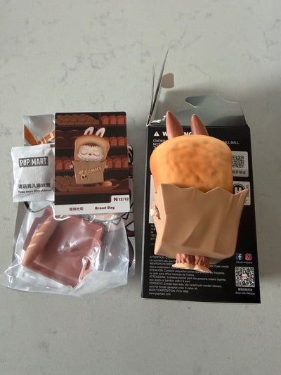 Pop Mart Labubu The Monsters Almost Hidden Bread Bag Figure USA SELLER New