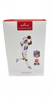 Hallmark 2024 Keepsake NFL Buffalo Bills Stefon Diggs Christmas Ornament New Box