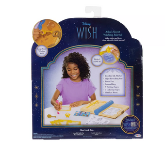 Disney Wish Asha Secret Wishing Journal New with Box