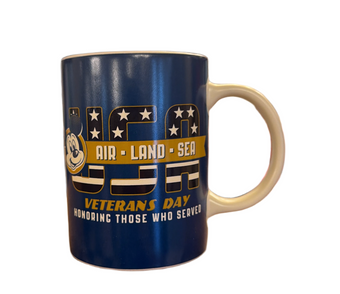 Disney Parks 2026 Veterans Day Honoring Those Who Served Coffee Mug New With Tag