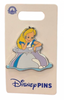 Disney Parks Alice in Wonderland Alice In the Bottle Floating Pin New With Card