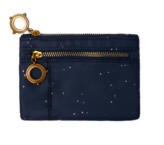 Universal Studios Epic Universe Logo Zippered Wallet New With Tag