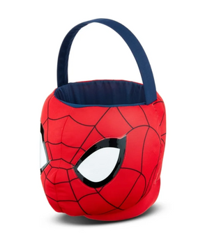 Disney Marvel Spiderman Red Easter Halloween Plush Basket New with Tag
