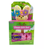 Peeps Peep Easter Plush Flower Power Bunny Gift Set Marshmallow 1.5oz/4ct New