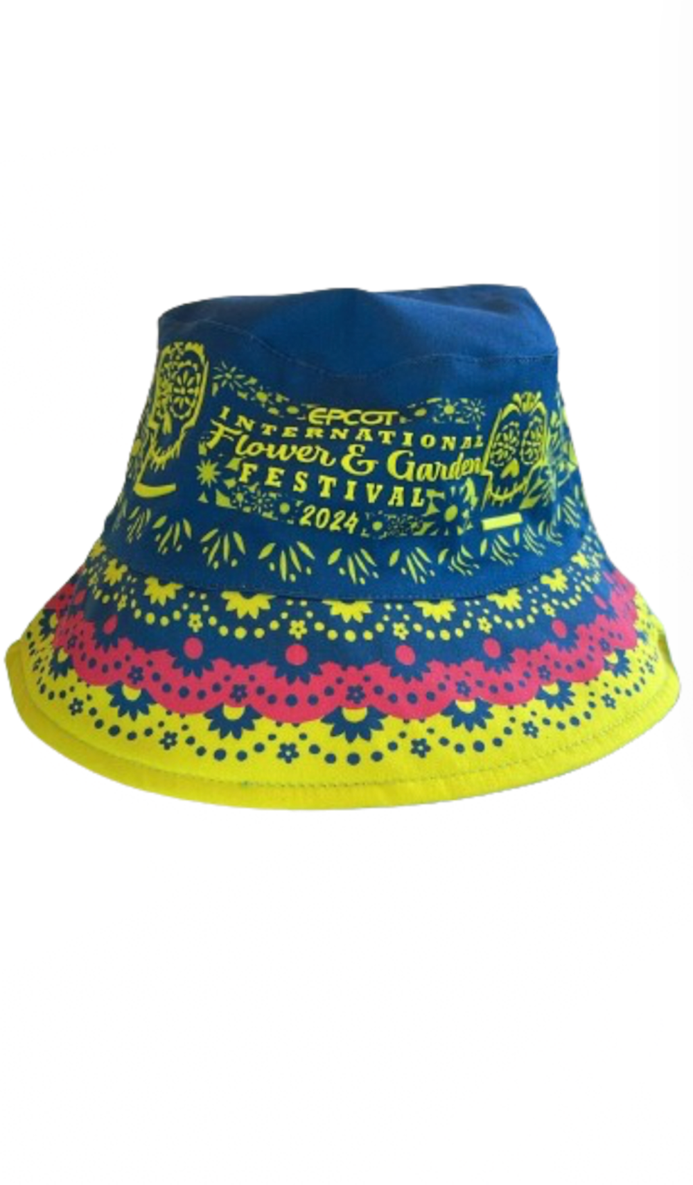 Disney Epcot Flower & Garden Festival 2024 Coco Reversible Bucket Hat New w Tag
