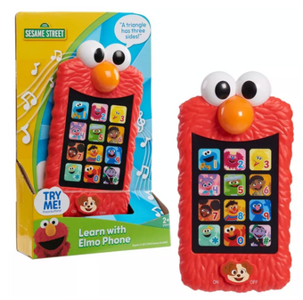 Sesame Street Learn with Elmo Phone Toy New With Tag