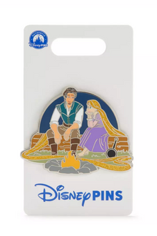 Disney Parks Rapunzel and Flynn Rider Pin – Tangled New With Tag