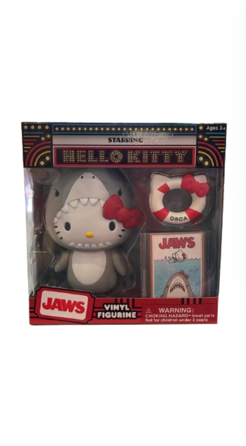 Universal Studios Hello Kitty in Jaws Costume Vinyl Figurine New with Box