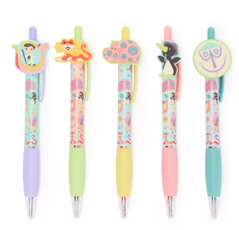 Disney Parks It is a Small World Gel Pen Set New with Tag