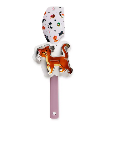 Disney Parks Cats Spatula and Cookie Cutter Set New with Tag