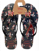 Disney Parks Flip Flops by Havaianas Minnie Mouse Black 11/12 New With Tag