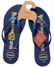 Disney Parks Flip Flops by Havaianas WDW Navy 11/12 New With Tag