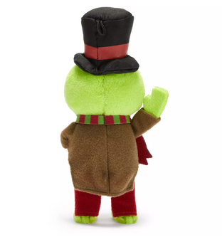 Disney The Muppet Christmas Carol Kermit as Bob Cratchit Mini Plush New with Tag