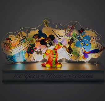 Disney Parks Disney100 Special Moments Mickey and Friends Light-Up Figure New