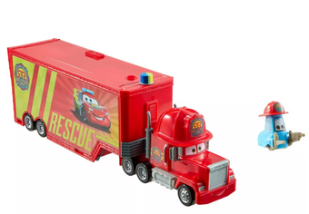 Disney Pixar Cars Mack Mobile Rescue Repair Center Truck Playset Toy New W Tag