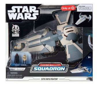 Disney Star Wars Micro Galaxy Squadron Sith Infiltrator Starship New With Box