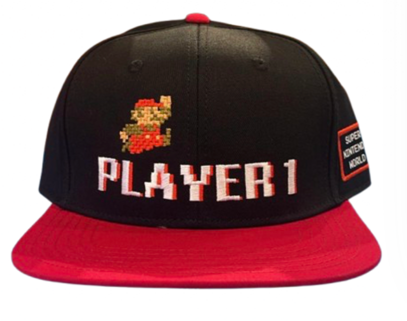 Universal Studios Super Nintendo World Mario Kart Player 1 Baseball Hat Cap New