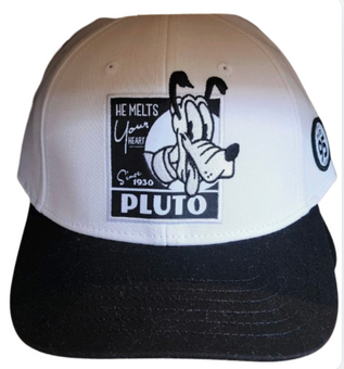 Disney Parks Pluto 95th Anniversary Baseball Adult Cap Hat He Melts your Heart