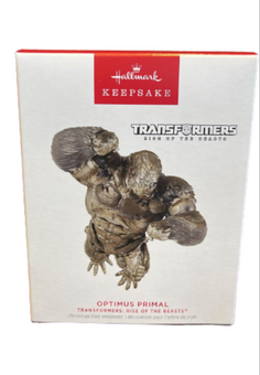 Hallmark 2023 Keepsake Transformers Optimus Primal Christmas Ornament New w Box