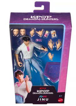 KPop Demon Hunters Saja Boys Jinu 6.7" Action Figure & Accessories New With Box