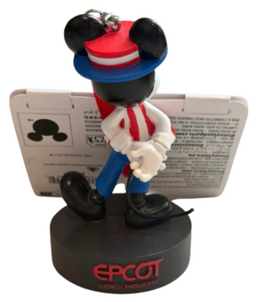 Disney Parks Epcot World Showcase Mickey USA Christmas Ornament New With Tag
