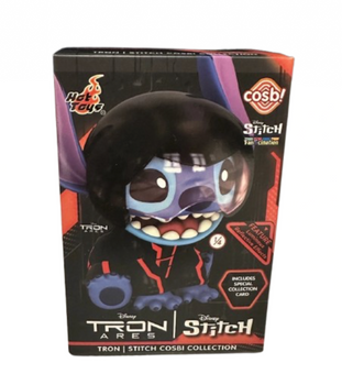 Disney Parks Cosbi Hot Toys Stitch Tron Ares Figure New with Blind Box