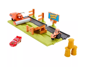 Disney Pixar Cars Frank Escape and Stunt Race Playset New with Box