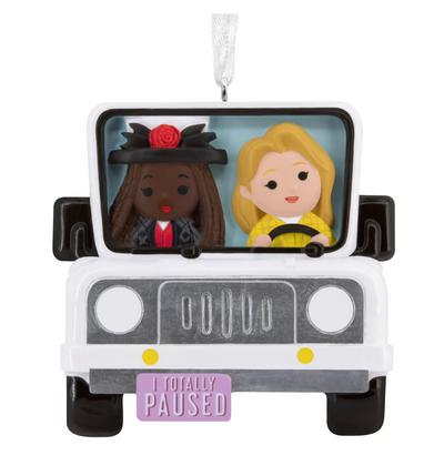 Hallmark Clueless Cher and Dionne Christmas Tree Ornament New With Box