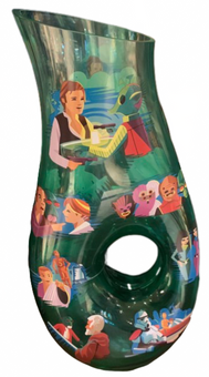 Disney Parks Obi-Wan Kenobi Jeff Granito Star Wars Brown Glass Vase New With Tag