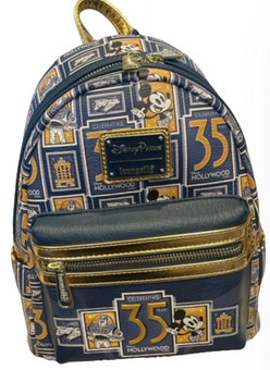 Disney Parks Hollywood Studios 35th Mickey Loungefly Mini Backpack New With Tag