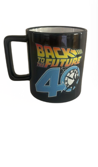 Universal Studios 40th Back To The Future Movie Ceramic Coffee Mug New