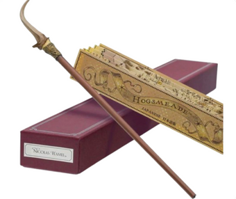 Universal Studios Fantastic Beast Interactive Wand Nicolas Flamel New With Box