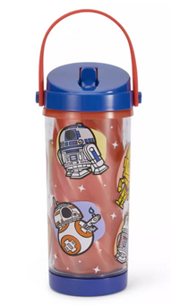 Disney Parks Star Wars Droids 10 oz. Color-Changing Water Bottle New with Tag