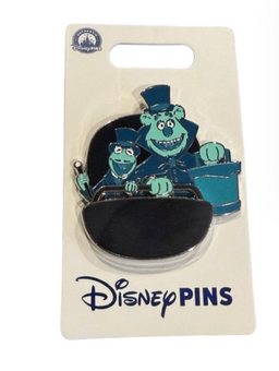 Disney Parks Muppets Haunted Mansion Kermit Fozzie Bear Doom Buggy Pin New