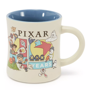 Disney 2026 D23 Pixar 40th Anniversary Ceramic Coffee Mug New