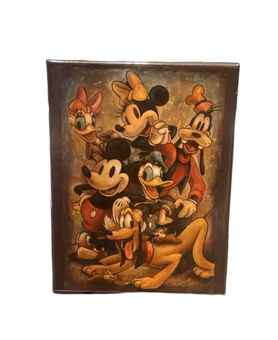 Disney Parks Fine Artist Mickey Mouse and Friends Magnet New With Tag
