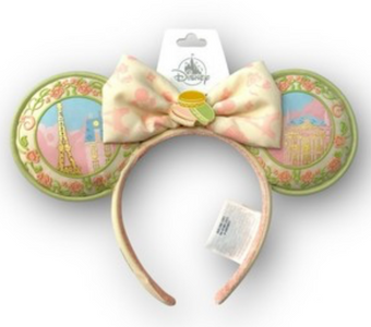 Disney Parks Epcot France Minnie Mouse Macaroon Ear Headband New with Tag
