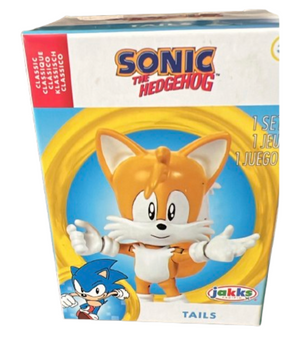 Sonic The Hedgehog Classic TAILS 2.5”in Figure Toy Jakks Pacific New With Tag