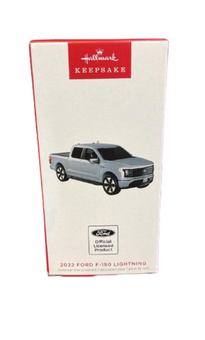 Hallmark 2023 Keepsake 2022 Ford F-150 Lightning Christmas Ornament New w Box
