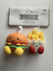 Hallmark Better Together Burger and Fries Magnetic Christmas Ornaments New Tag