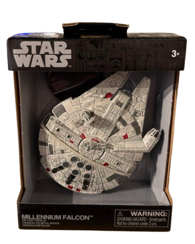 Disney Parks Star Wars Millennium Falcon Die-Cast Vehicle Toy New With Tag