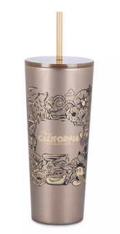 Disney California Adventure Stainless Steel Starbucks Tumbler New With Tag