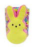 8.5In Yellow and Pink Peeps Plush and Multicolor Blanket Easter Toy New With Tag